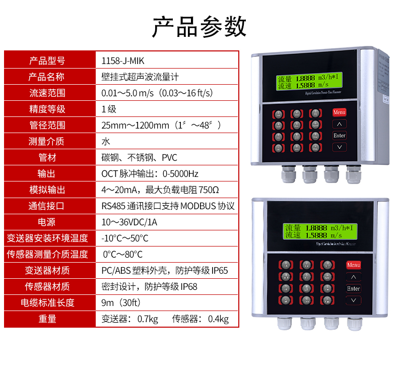 明渠超聲波流量計(jì)廠家